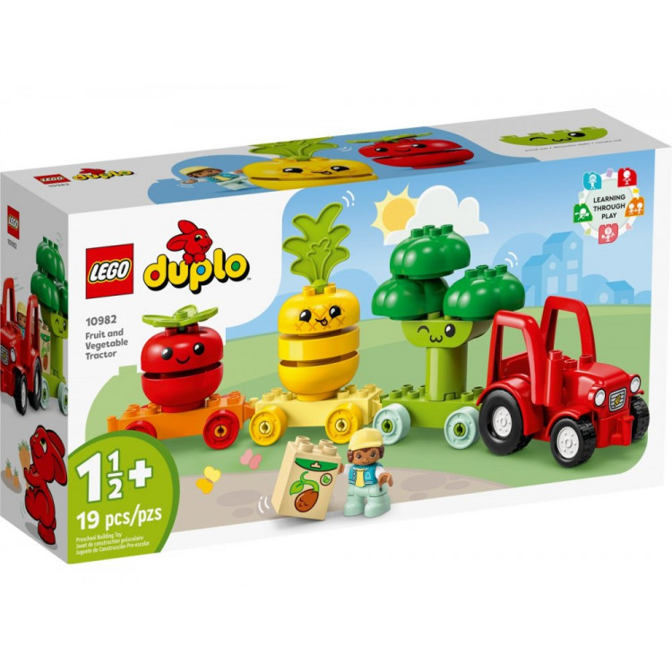 LEGO Duplo – Traktor so zeleninou a ovocím